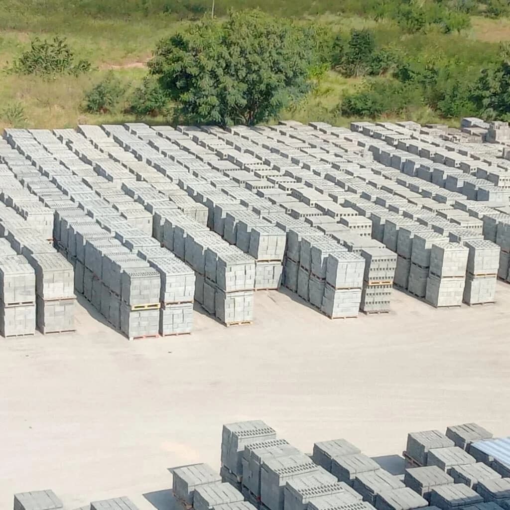 Fábrica de blocos de concreto em Campinas — produção CampBlocos